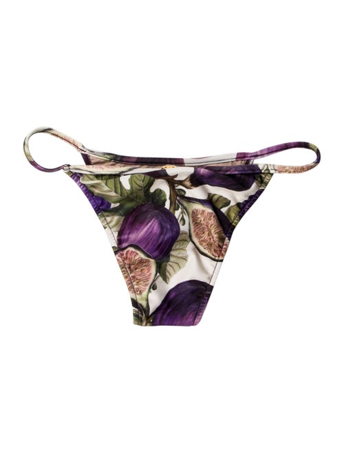 Adriana Degreas Printed Bottoms w/ Tags Purple