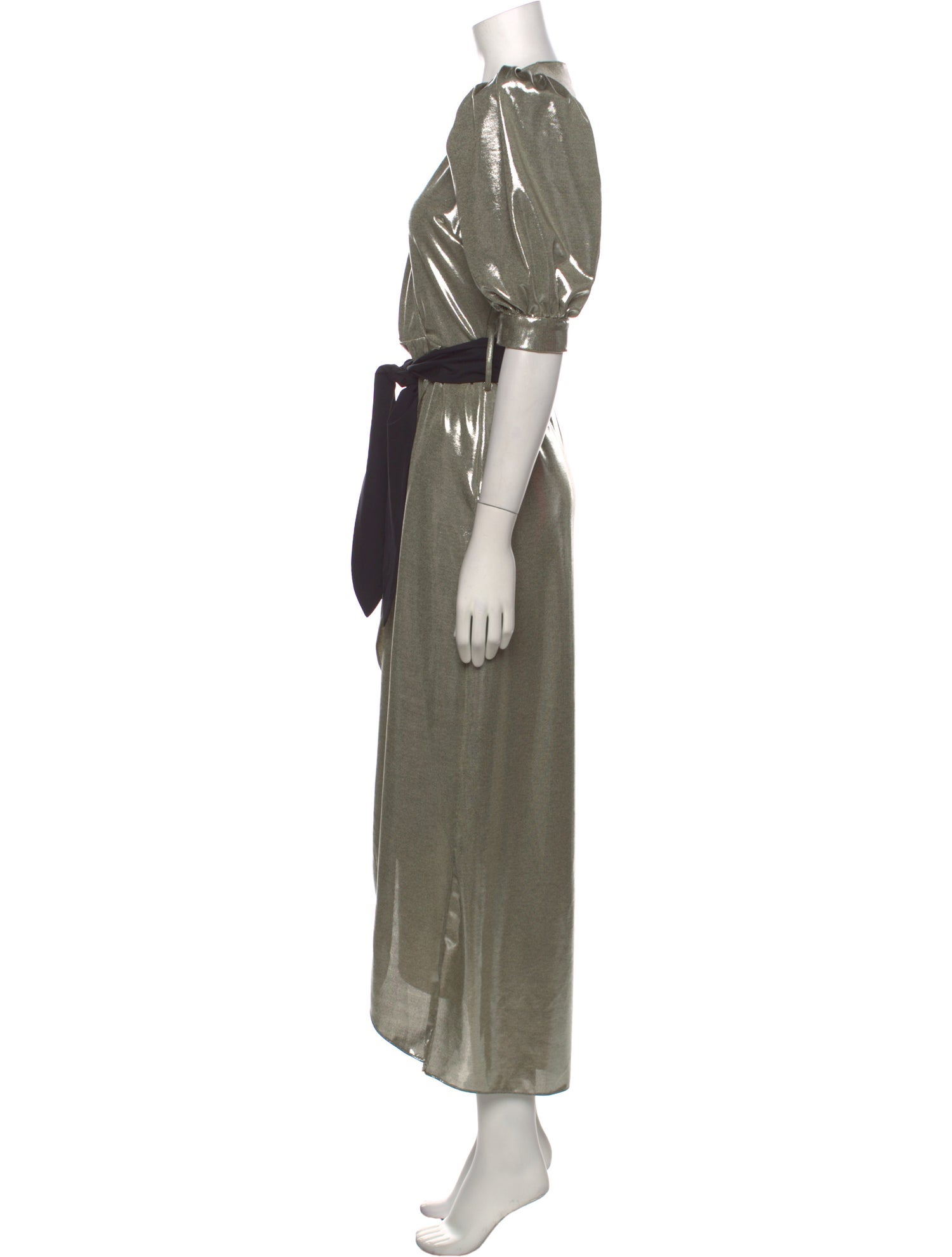 Adriana Degreas V-Neck Long Dress