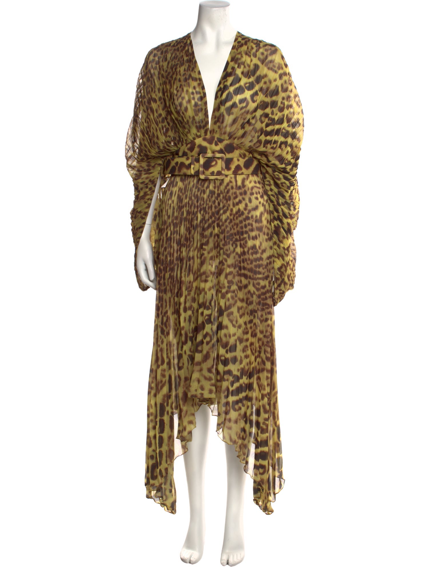 Adriana Degreas Animal Print Long Dress