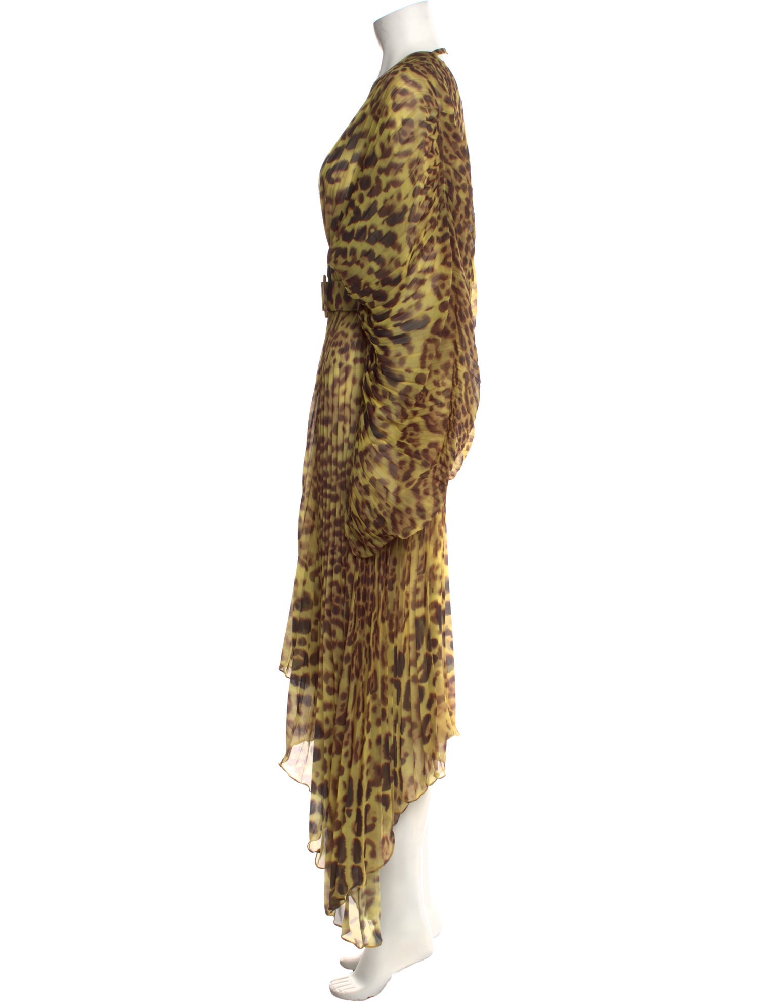 Adriana Degreas Animal Print Long Dress