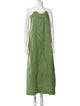 Adriana Degreas Linen Long Dress