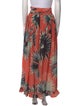 Adriana Degreas Silk Long Skirt