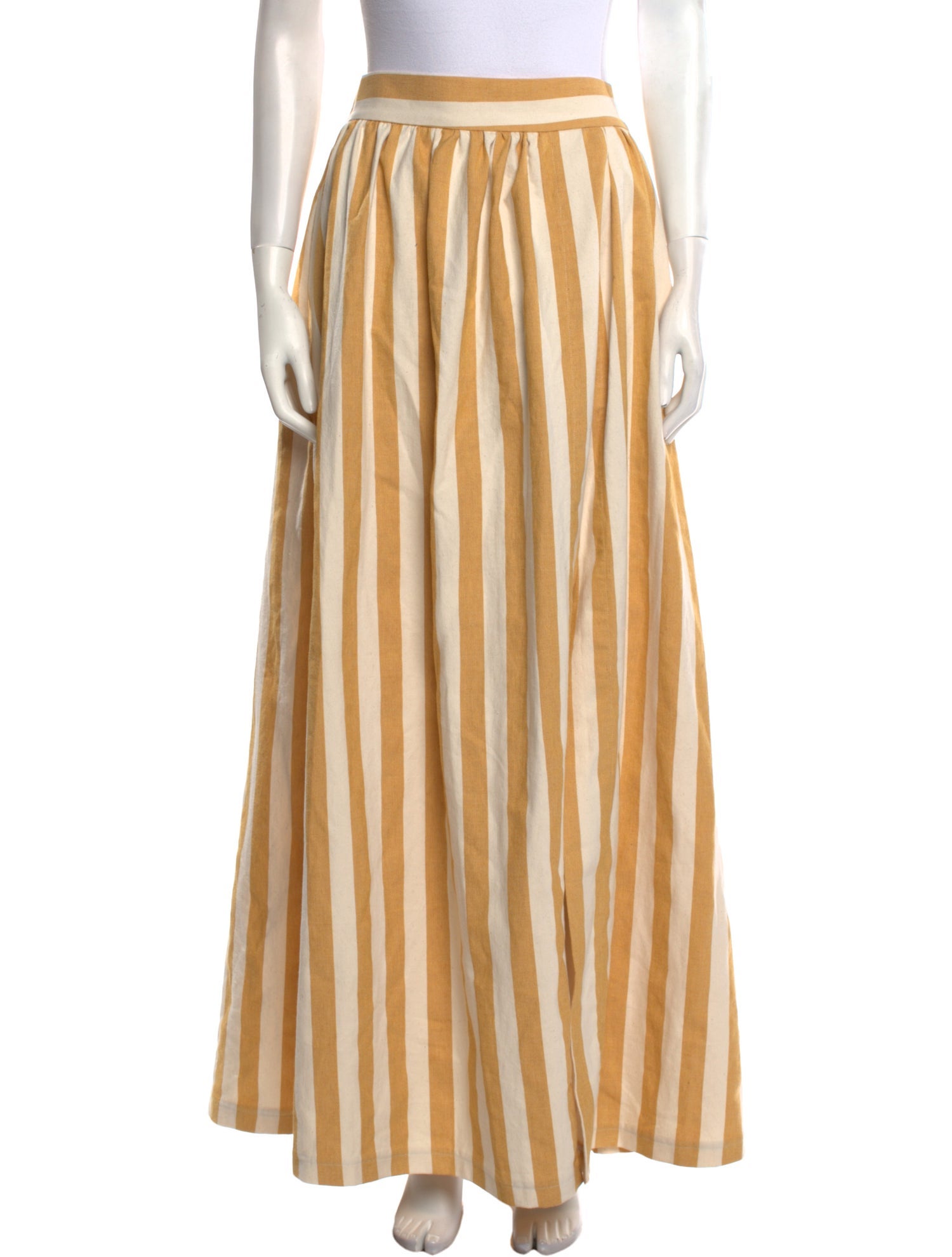 Adriana Degreas Linen Long Skirt