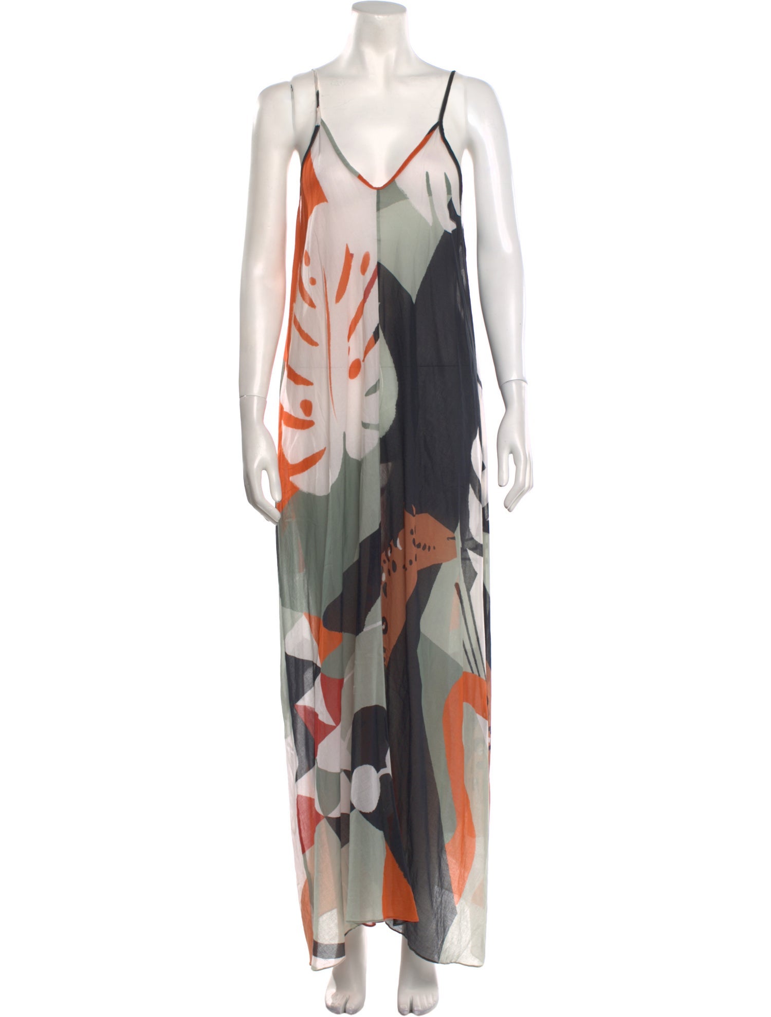 Adriana Degreas Printed Long Dress