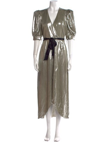 Adriana Degreas Dresses V-Neck Long Dress M