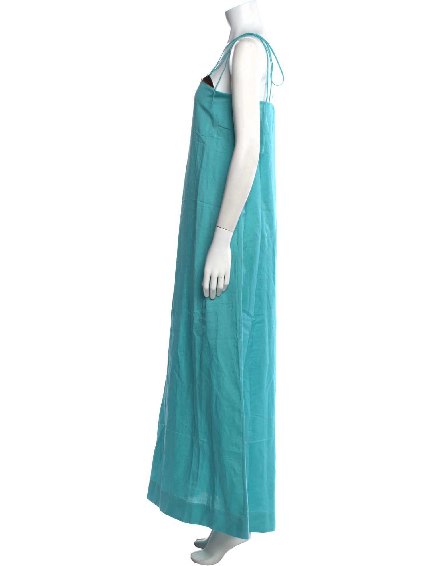 Adriana Degreas Linen Long Dress