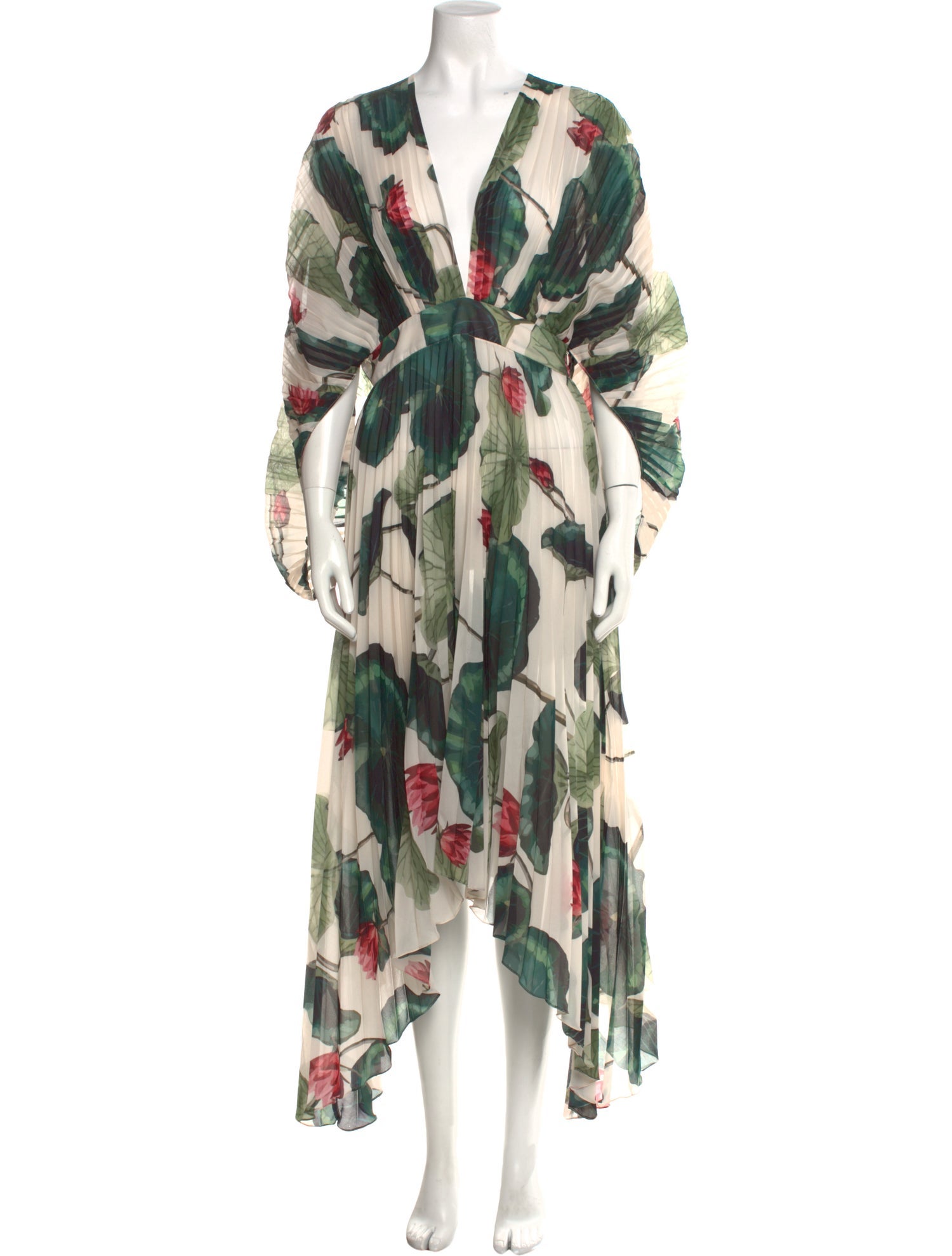 Adriana Degreas Floral Print Long Dress