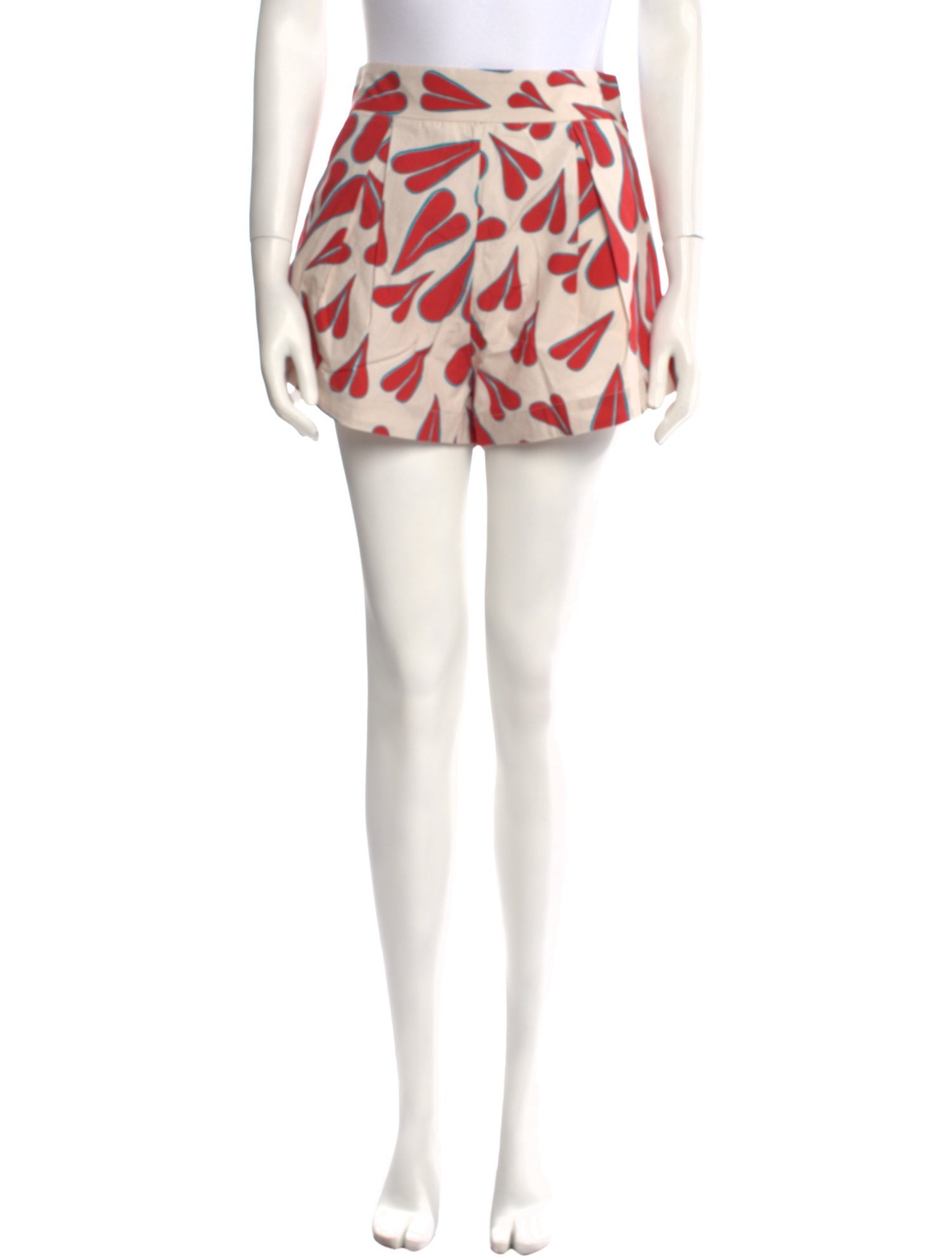 Adriana Degreas Printed Mini Shorts w/ Tags