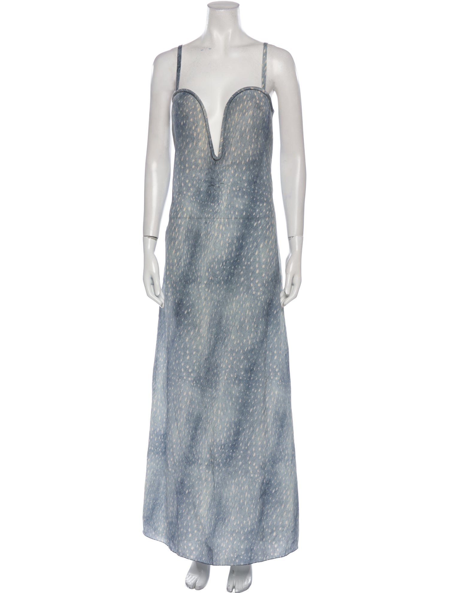 Adriana Degreas Silk Long Dress w/ Tags