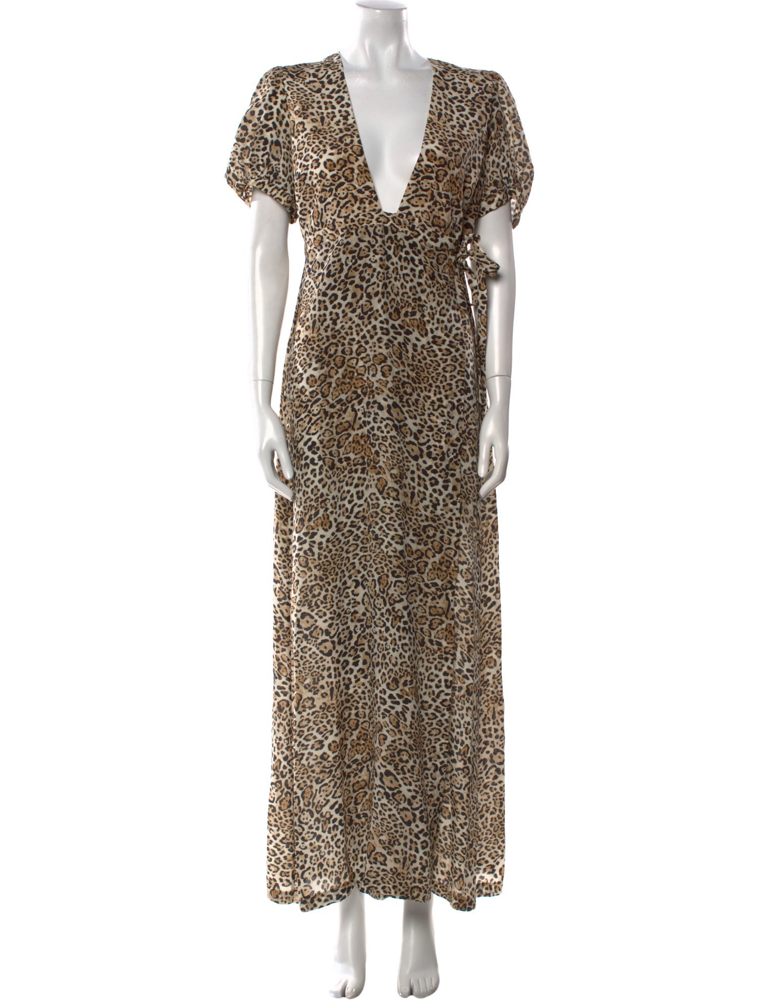 Adriana Degreas Silk Long Dress