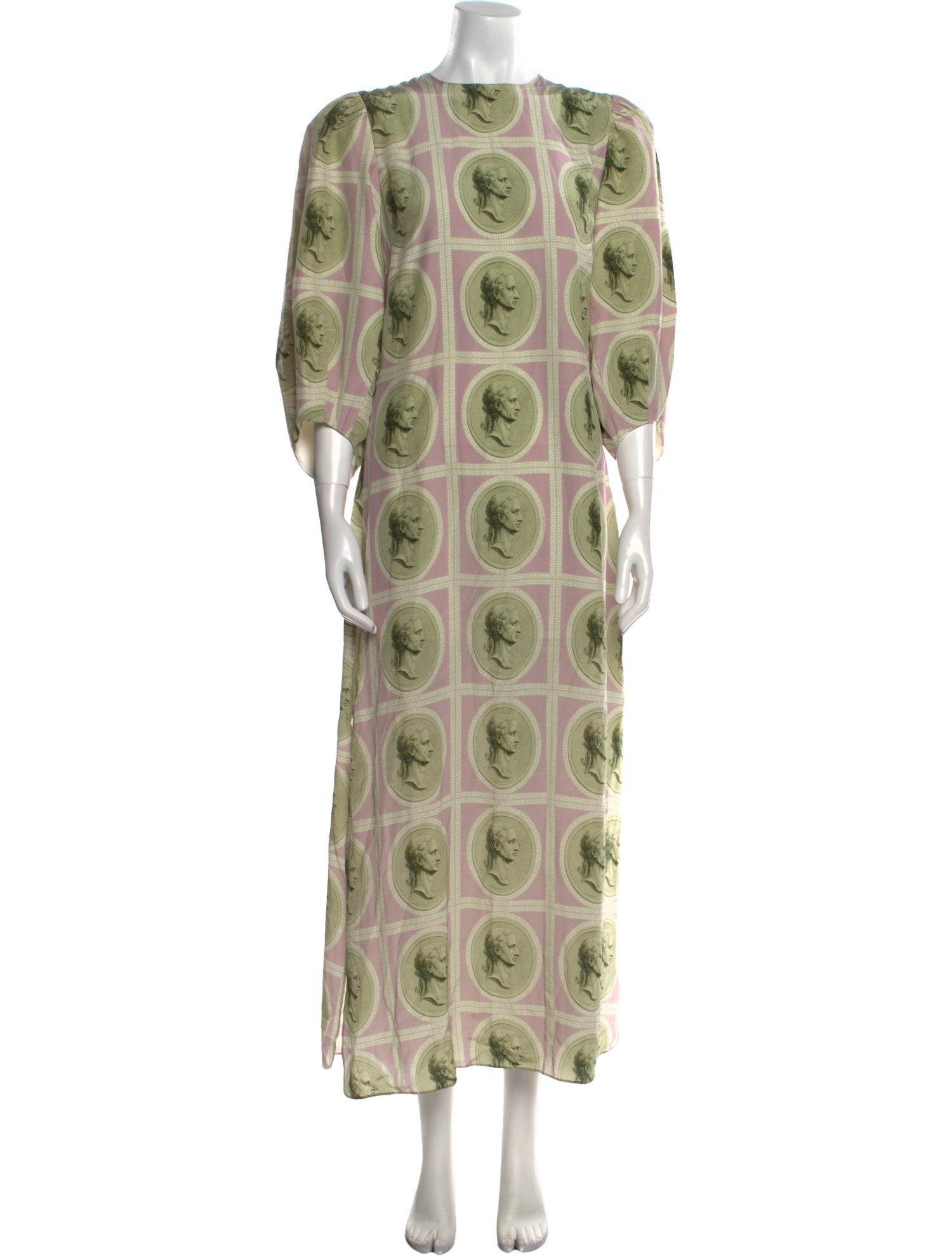 Adriana Degreas Silk Long Dress