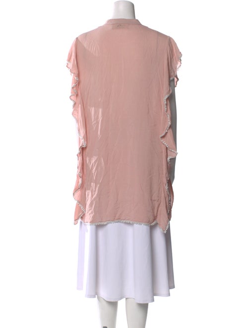 Adriana Degreas V-Neck Short Sleeve Tunic