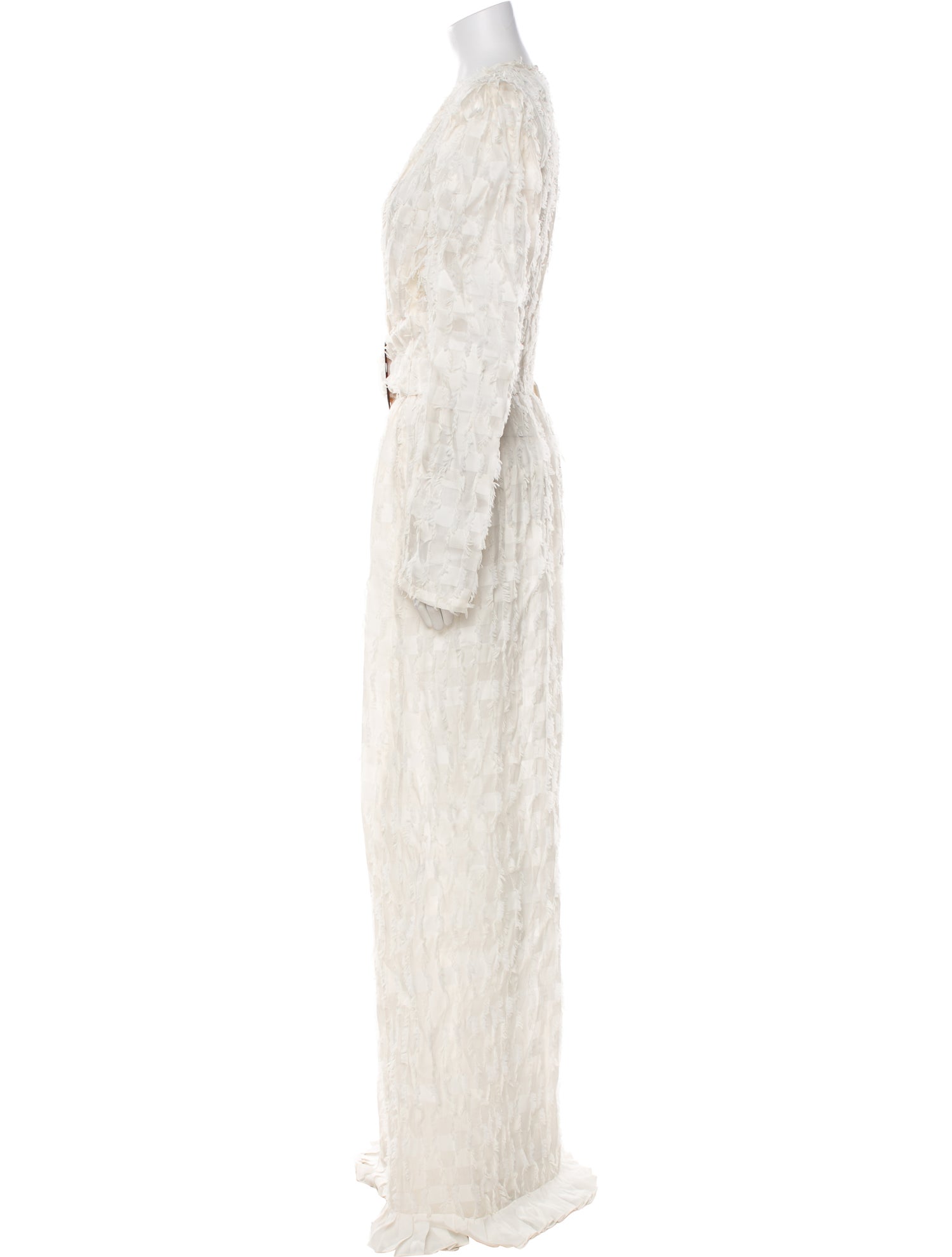 Adriana Degreas Silk Long Dress w/ Tags