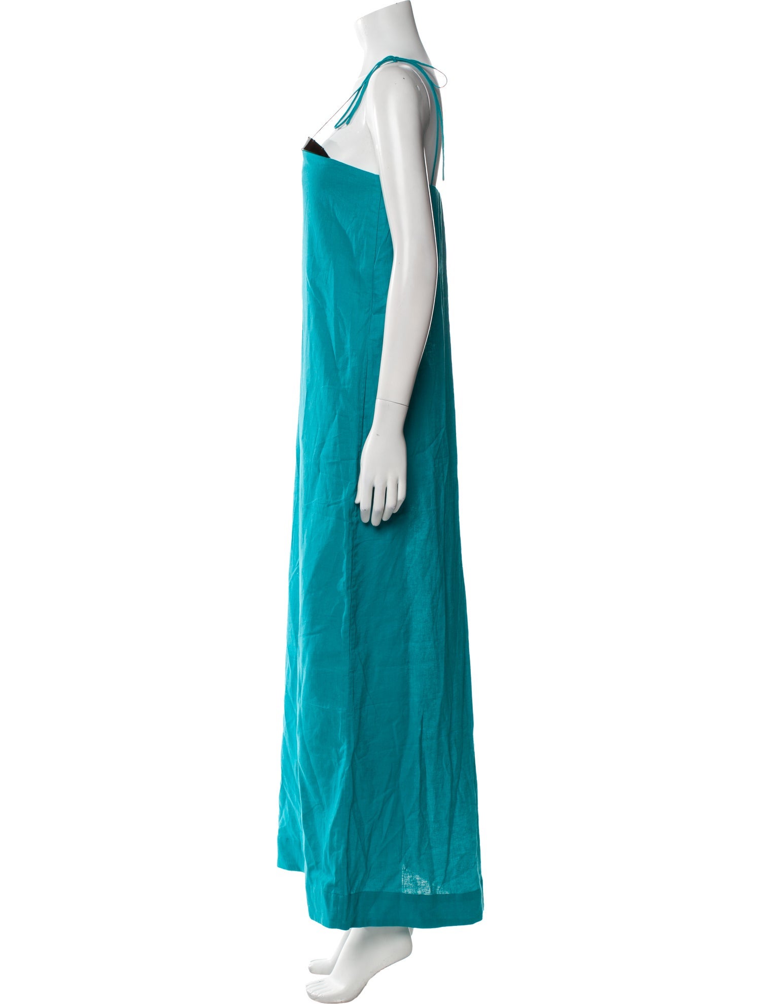 Adriana Degreas Linen Long Dress