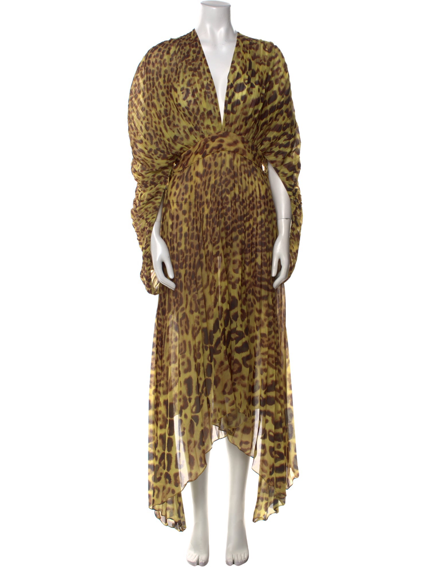 Adriana Degreas Animal Print Long Dress