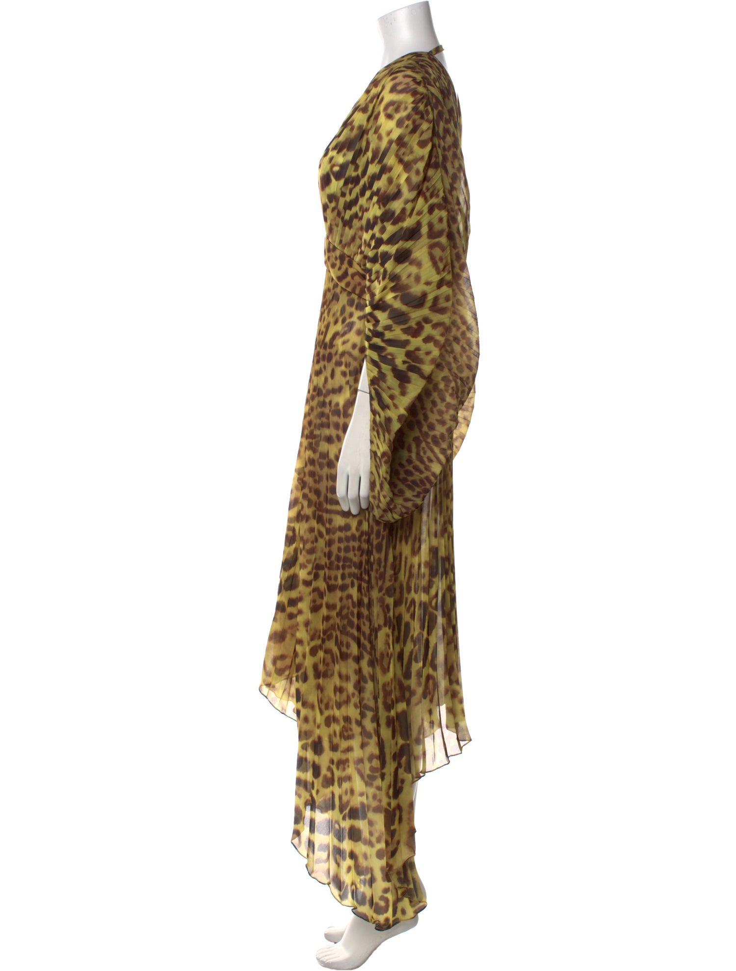 Adriana Degreas Animal Print Long Dress