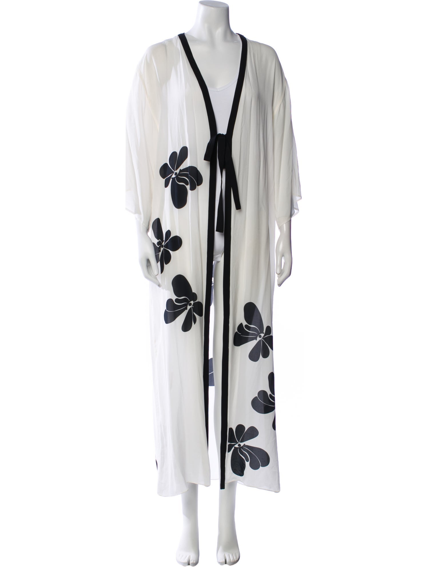 Adriana Degreas Floral Print Long Dress