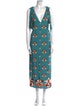 Adriana Degreas Printed Long Dress