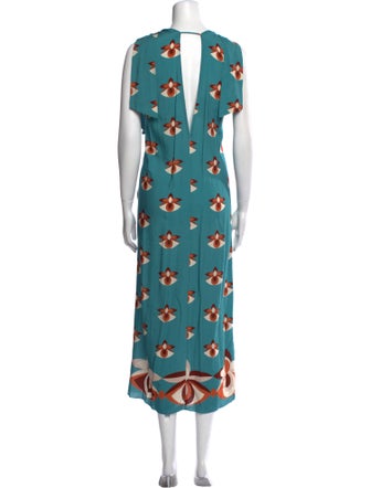 Adriana Degreas Printed Long Dress