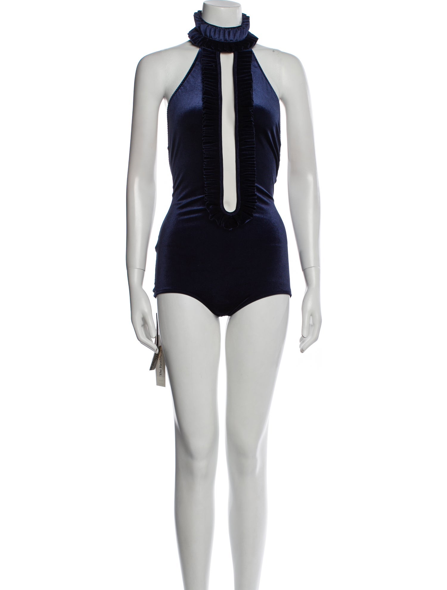 Adriana Degreas Turtleneck Sleeveless Bodysuit w/ Tags