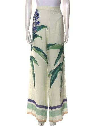 Adriana Degreas Striped Wide Leg Pants