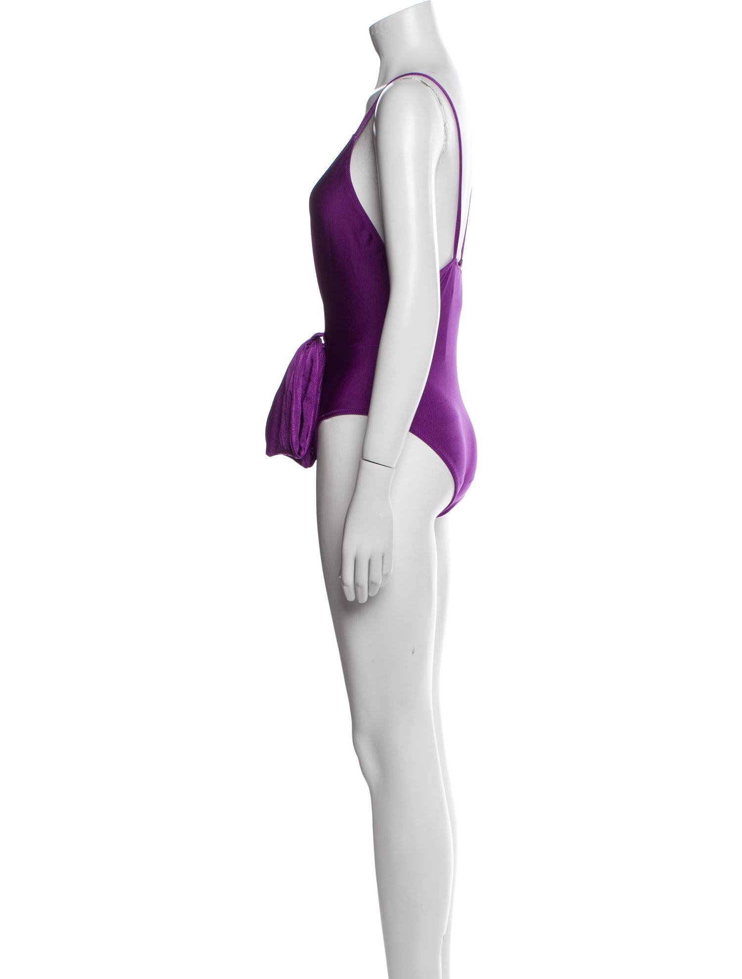 Adriana Degreas Bow Accents One-Piece w/ Tags