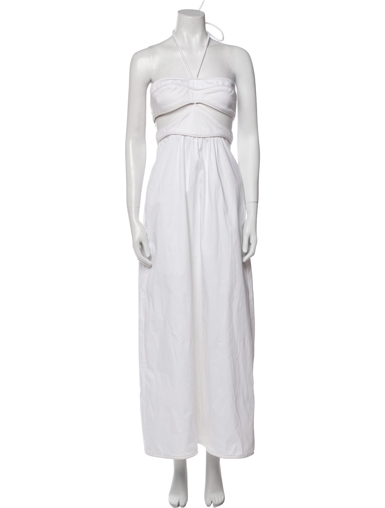 Adriana Degreas Halterneck Midi Length Dress w/ Tags