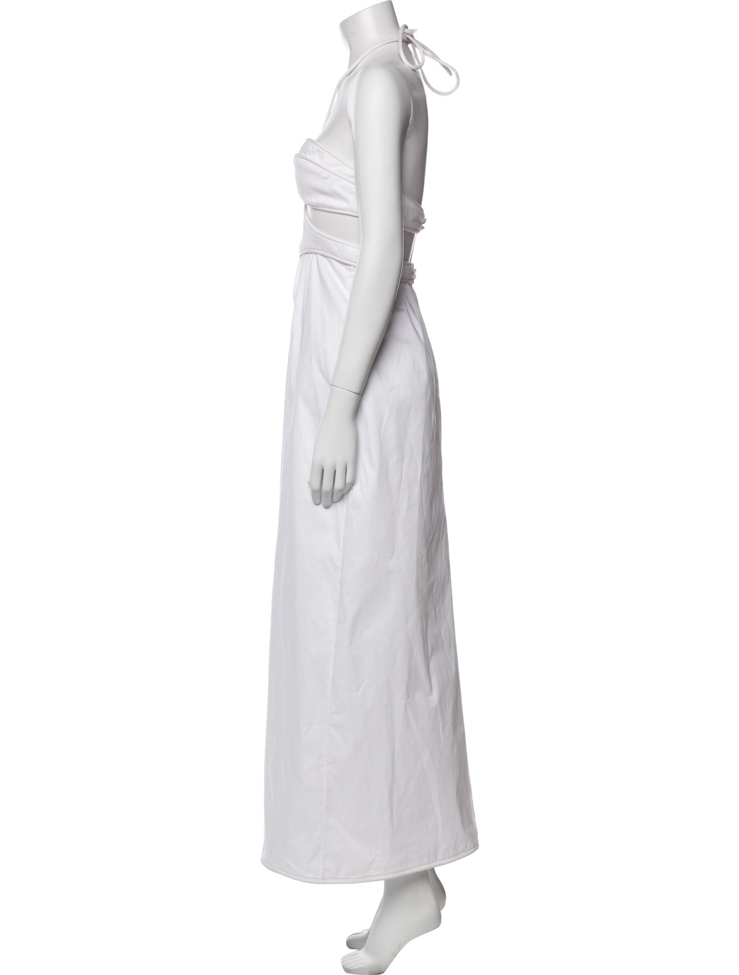 Adriana Degreas Halterneck Midi Length Dress w/ Tags
