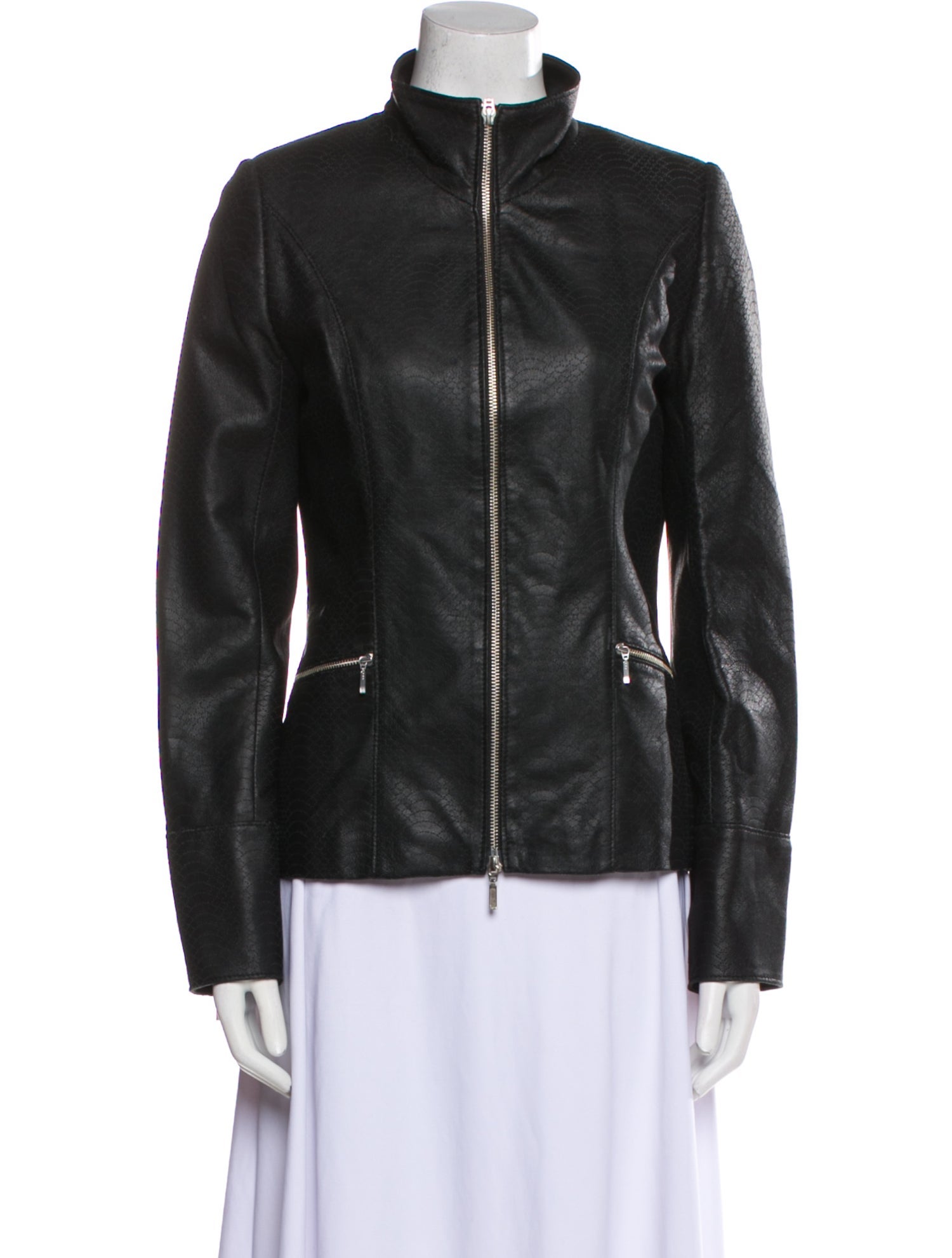 Augustina's Leather Biker Jacket