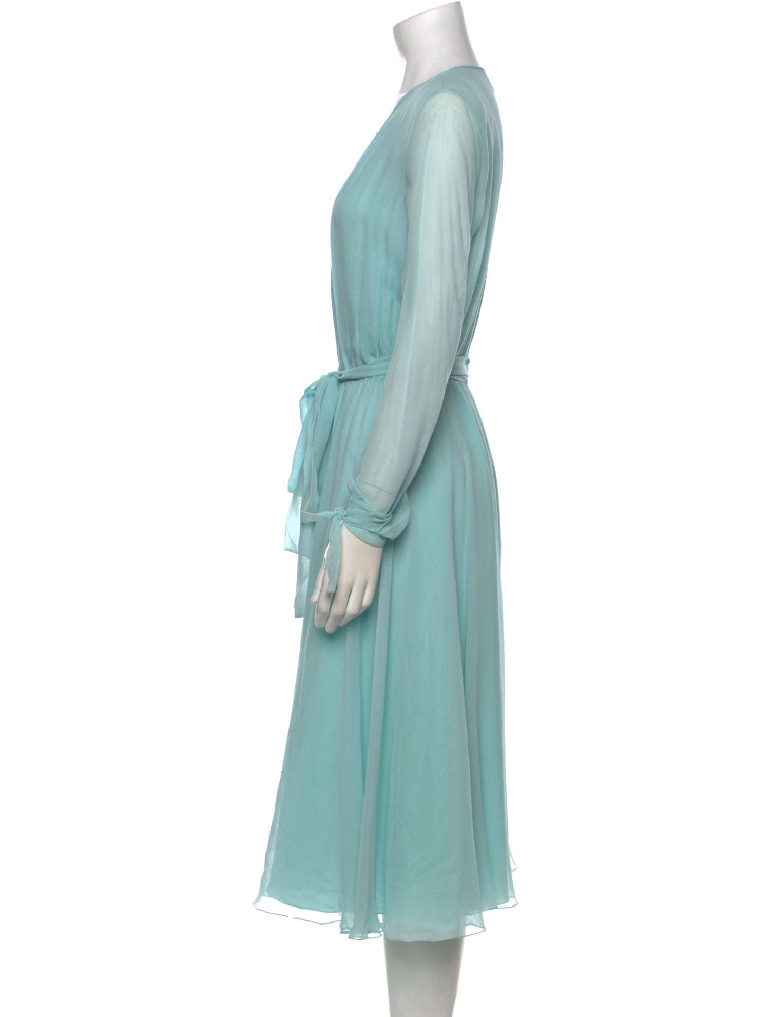 Arossgirl x Soler Silk Midi Length Dress