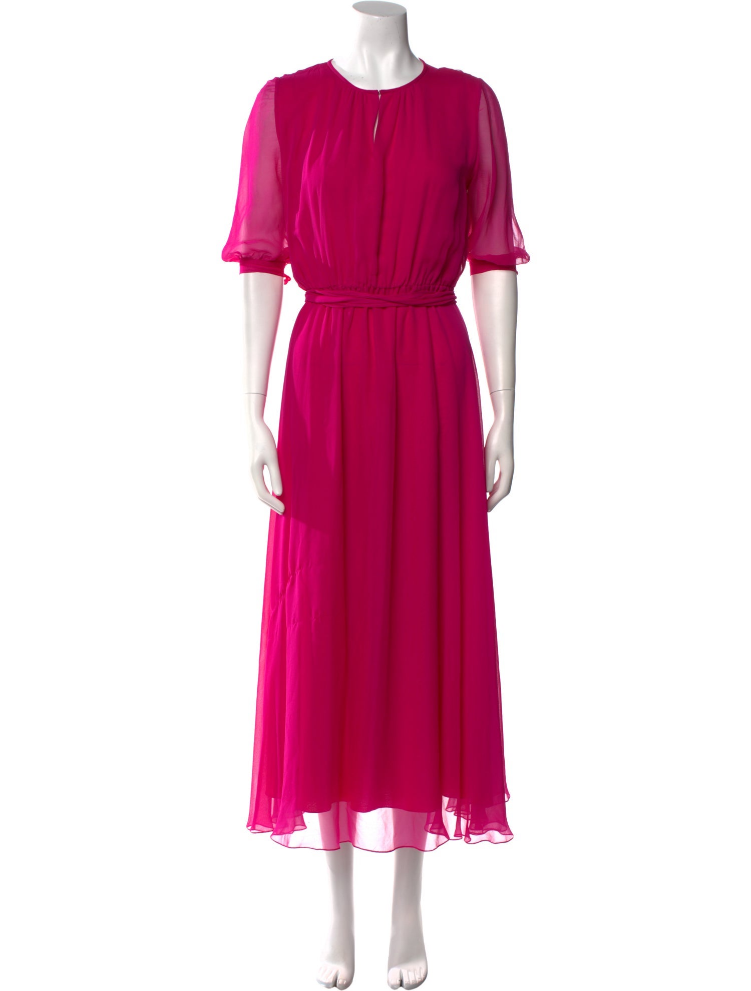 Arossgirl x Soler Silk Long Dress