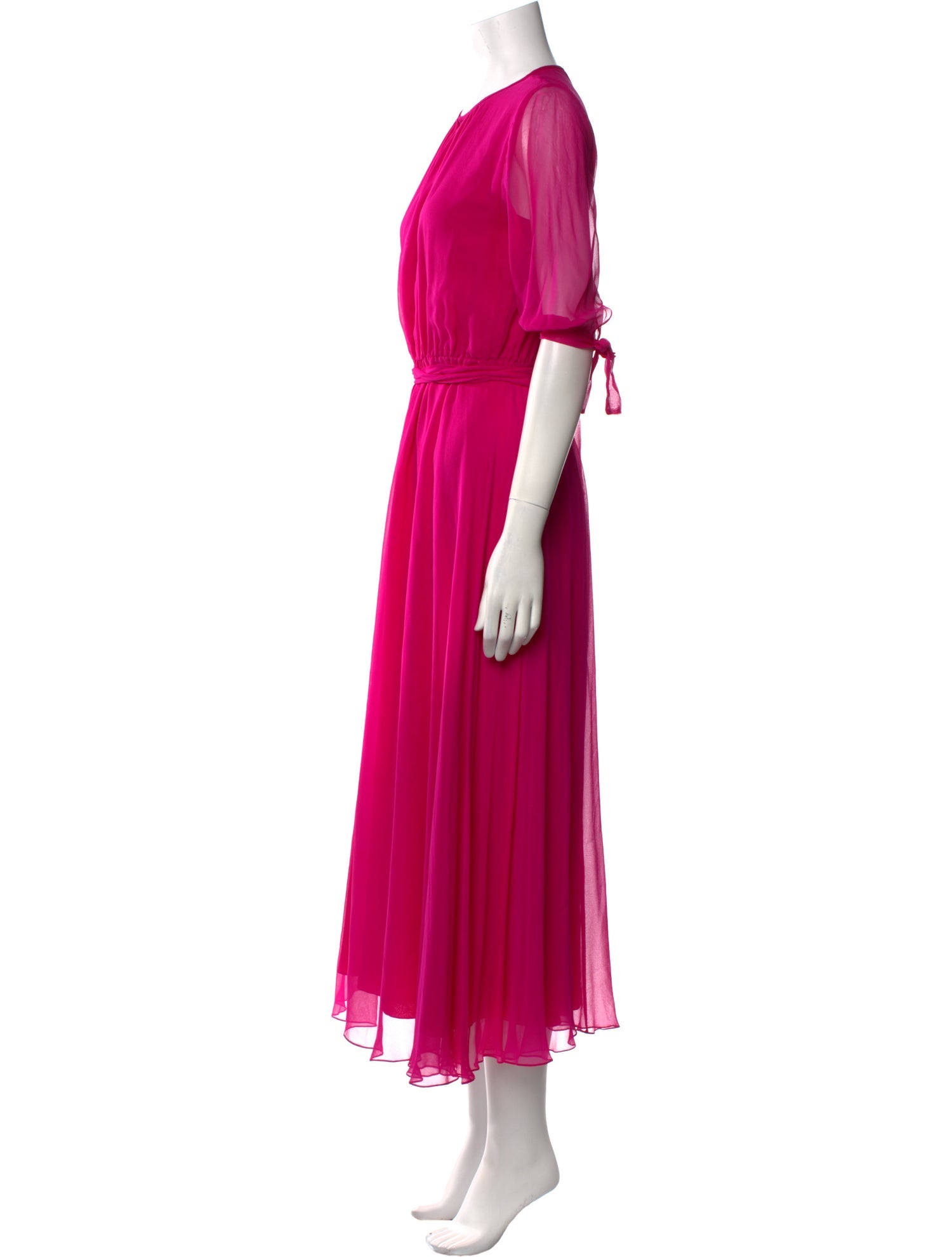 Arossgirl x Soler Silk Long Dress