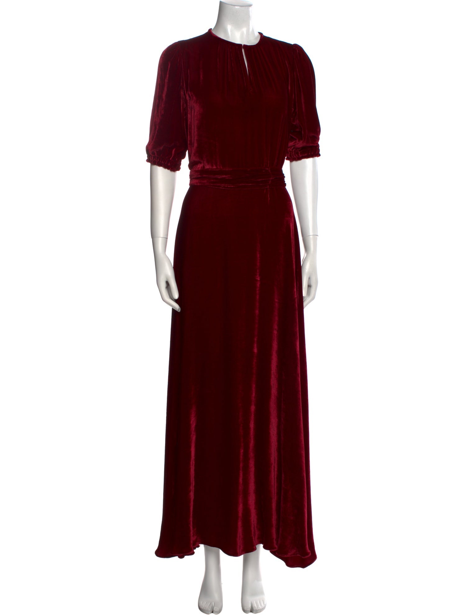 Arossgirl x Soler Silk Long Dress