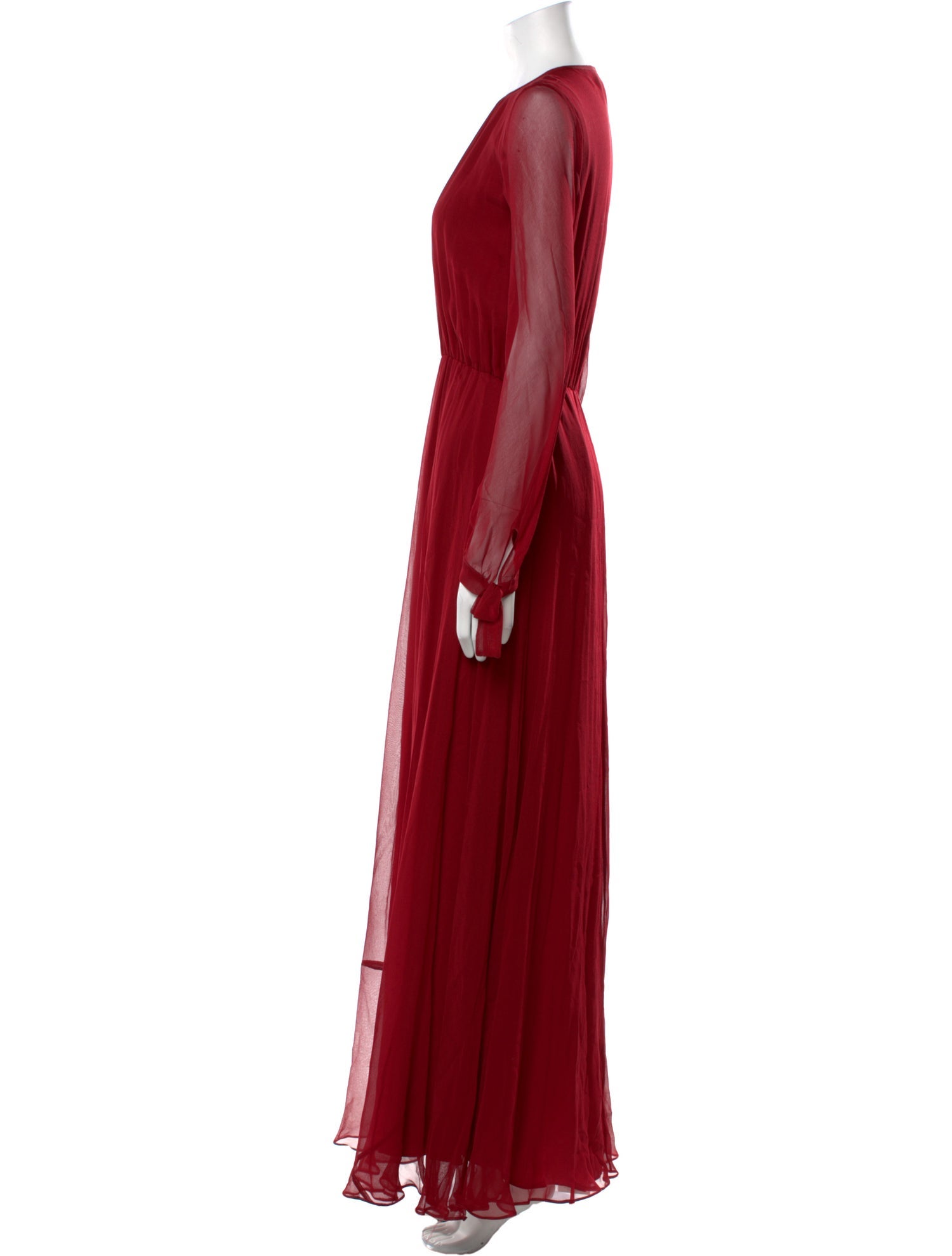 Arossgirl x Soler Silk Long Dress