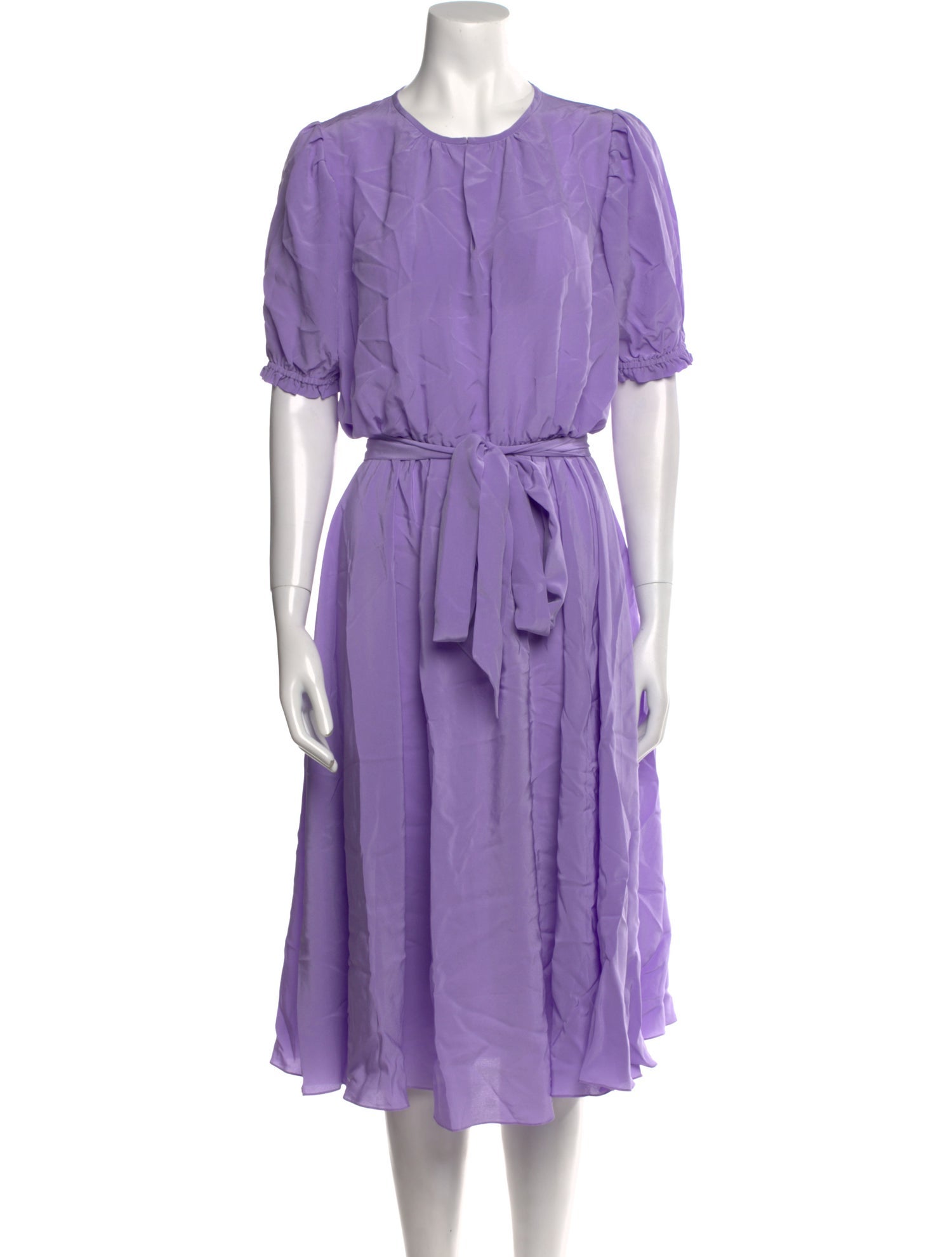 Arossgirl x Soler Silk Midi Length Dress