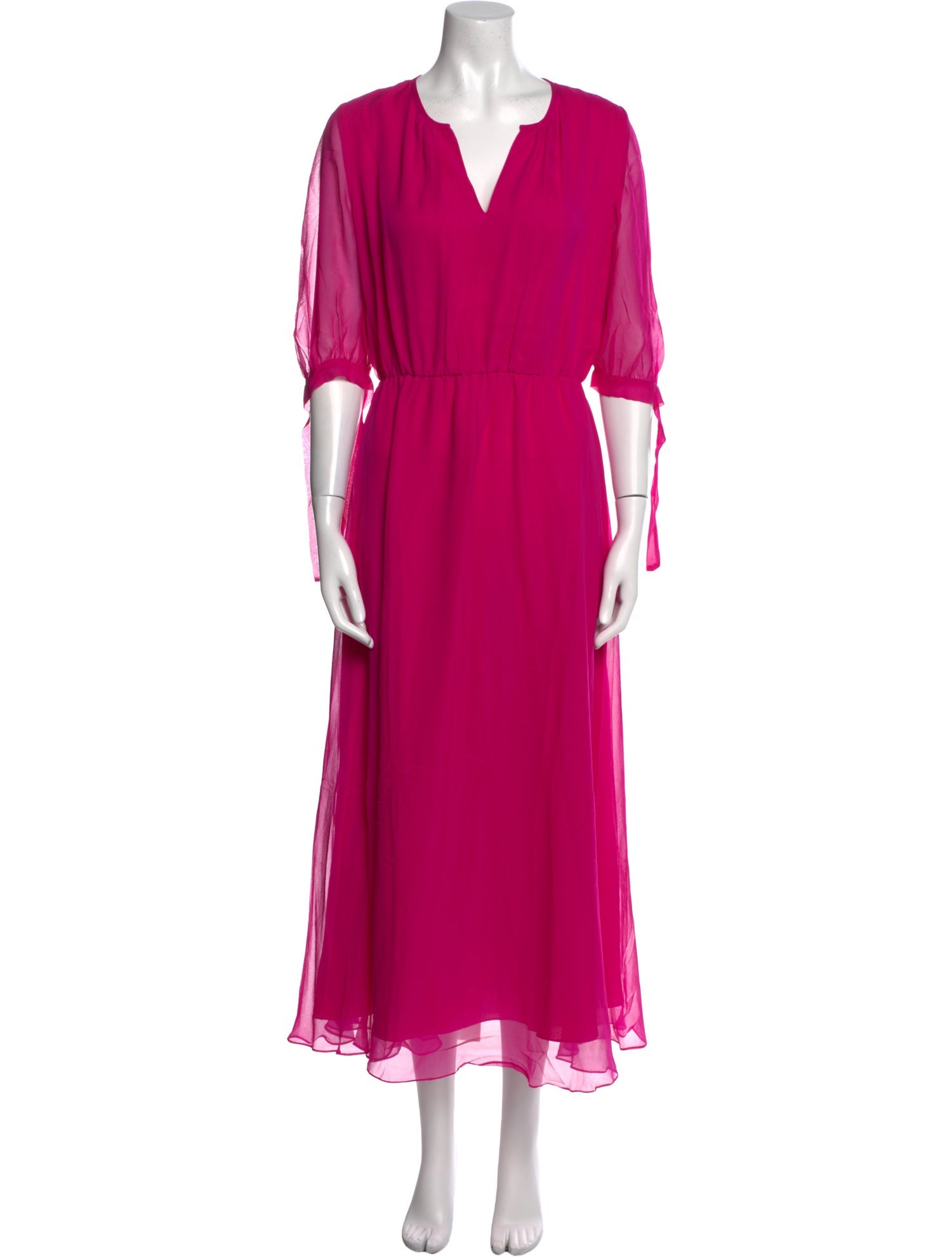 Arossgirl x Soler Silk Long Dress