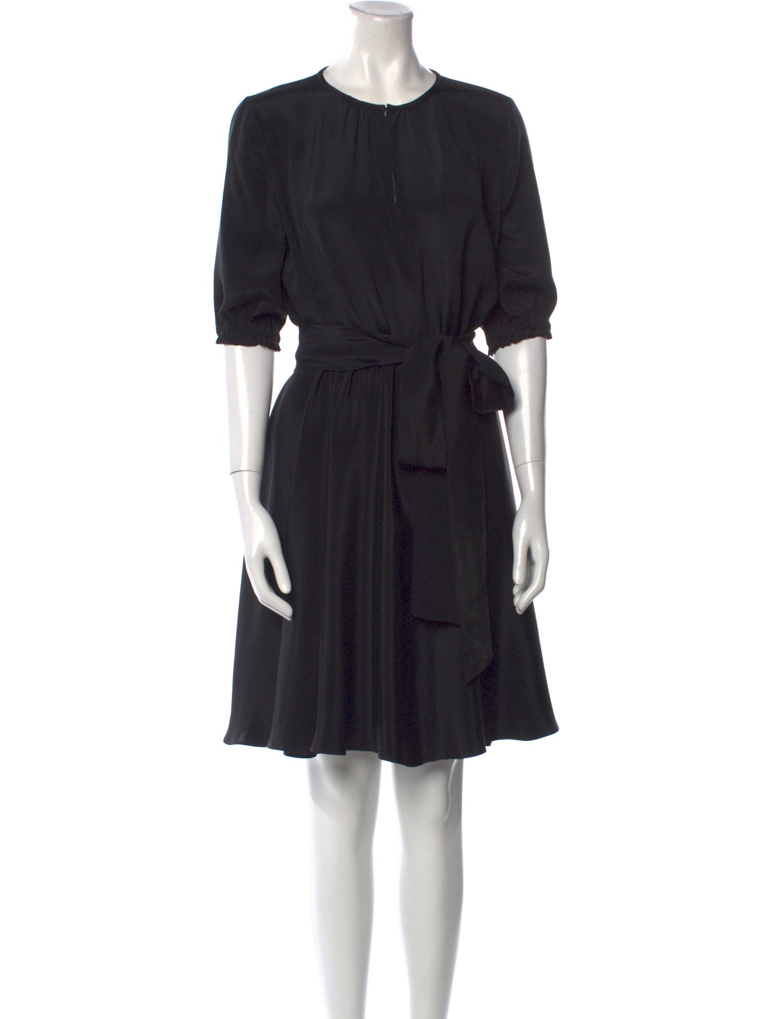 Arossgirl x Soler Silk Knee-Length Dress