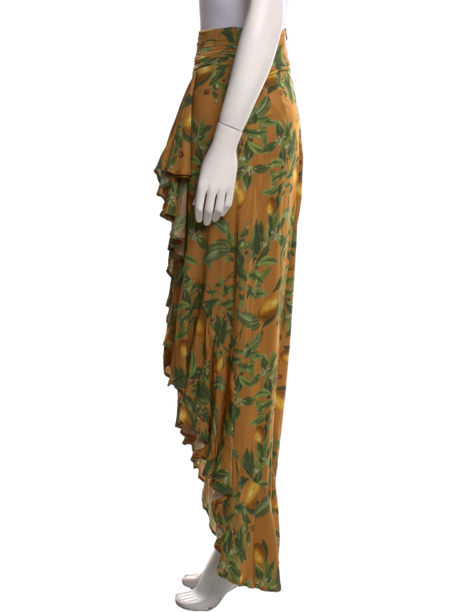 Agua Bendita Printed Long Skirt w/ Tags