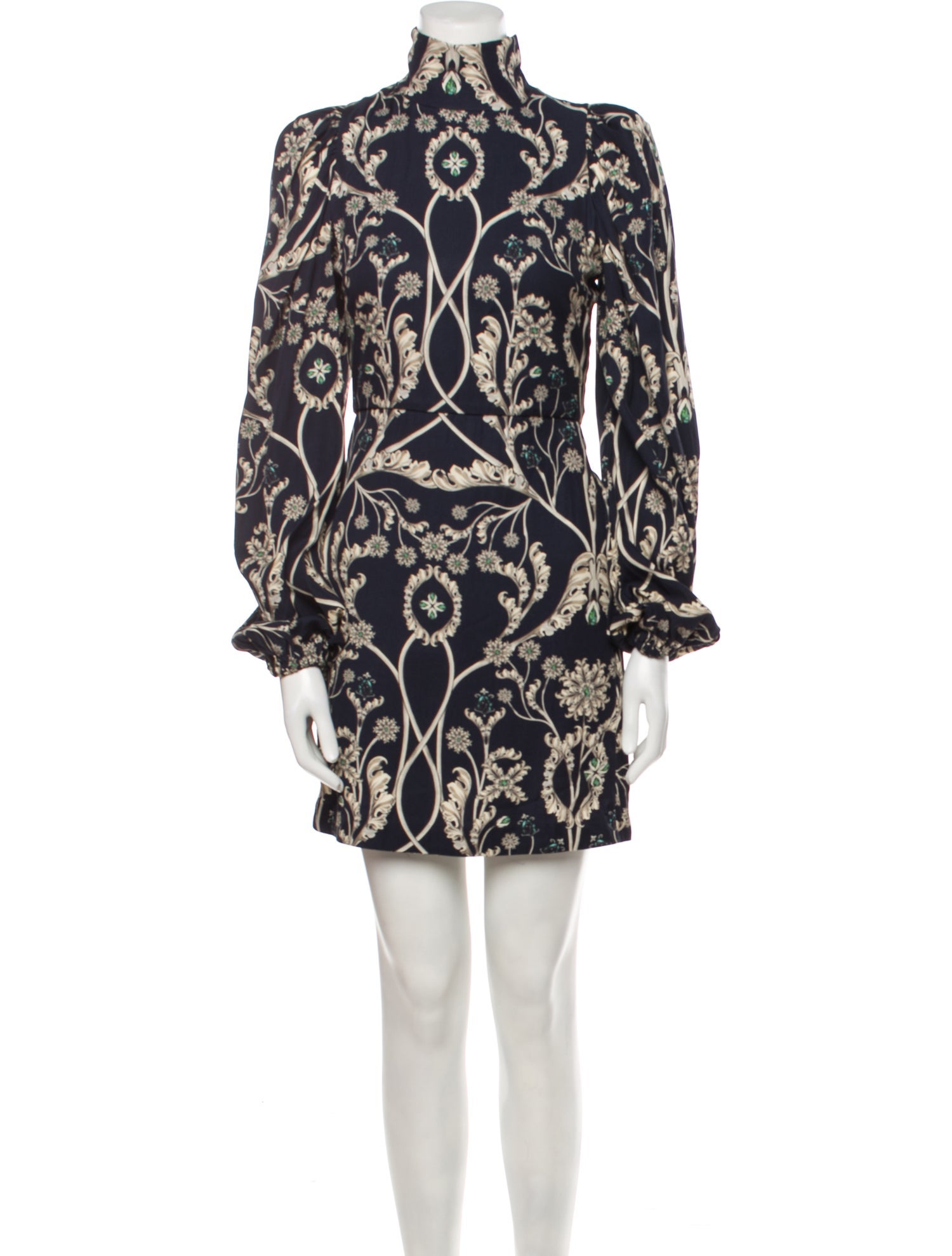 Agua Bendita Silk Mini Dress