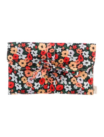 Agua Bendita Linen Travel Bag Clutch