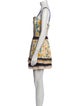 Agua Bendita Printed Mini Dress