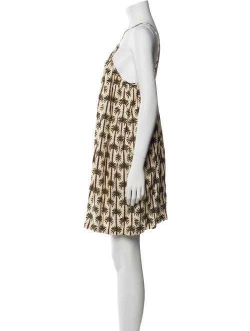 Agua Bendita Printed Mini Dress