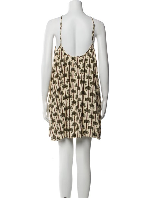 Agua Bendita Printed Mini Dress