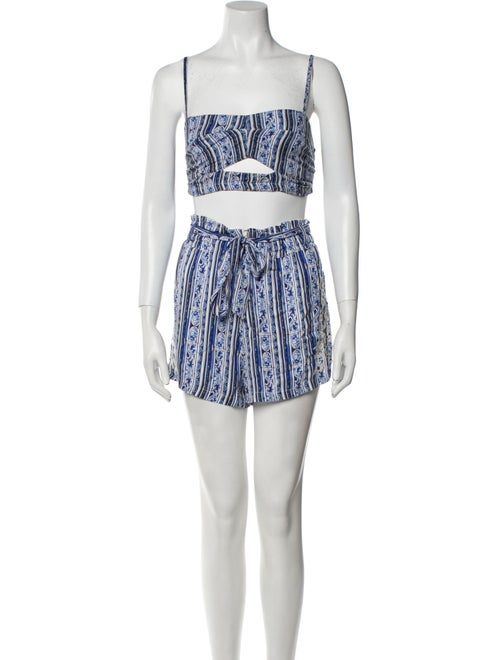 Agua Bendita Printed Pant Set