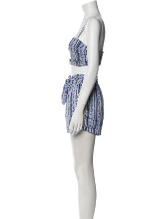 Agua Bendita Printed Pant Set