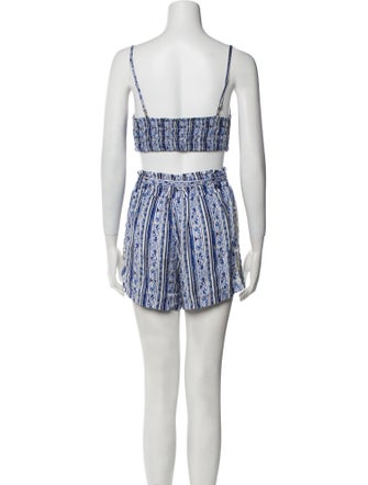 Agua Bendita Printed Pant Set