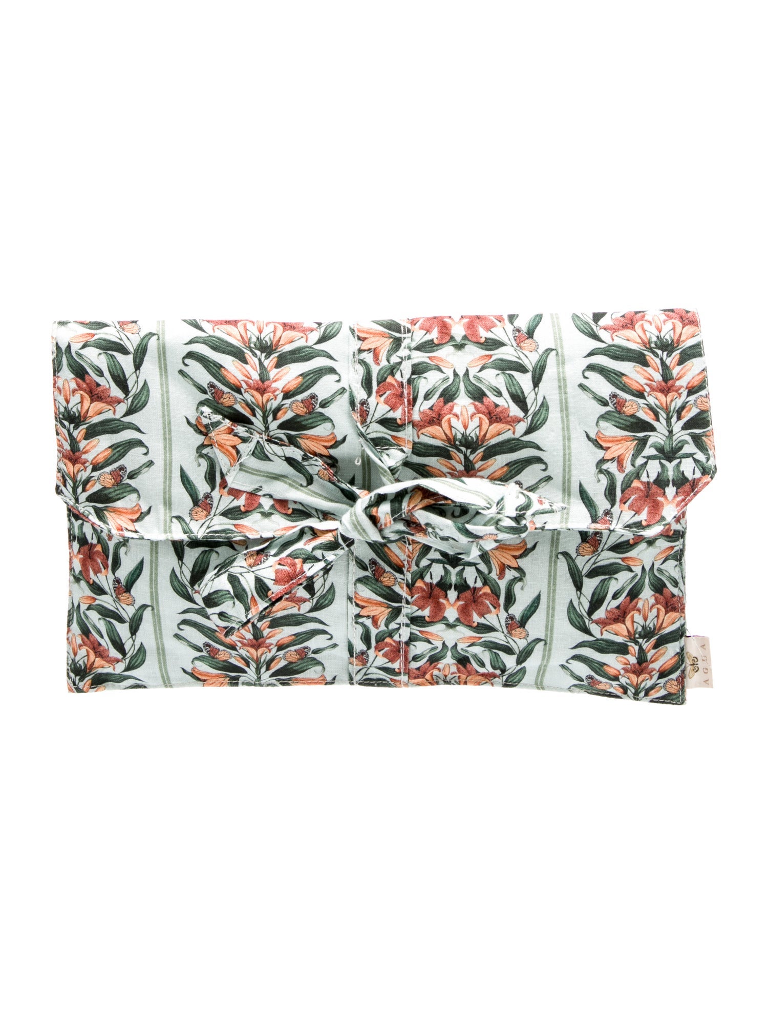 Agua Bendita Canvas Clutch