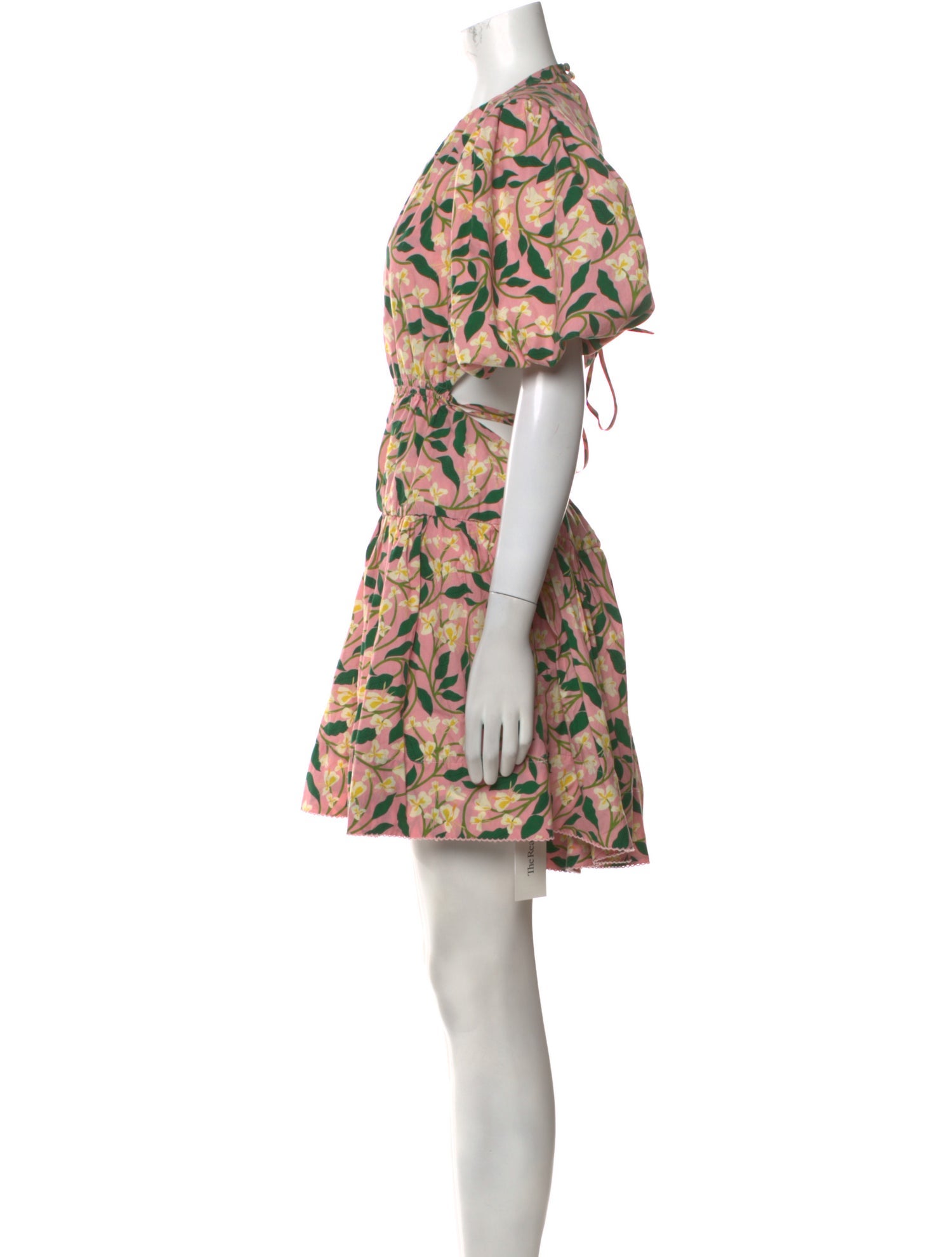 Agua Bendita Printed Mini Dress