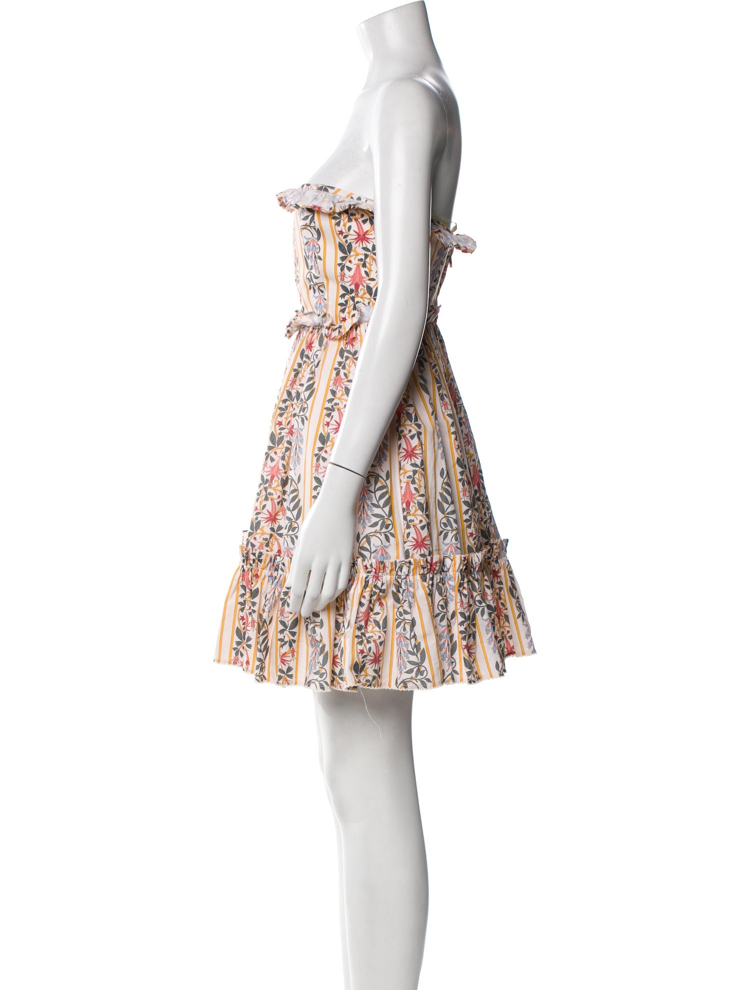 Agua Bendita Printed Mini Dress