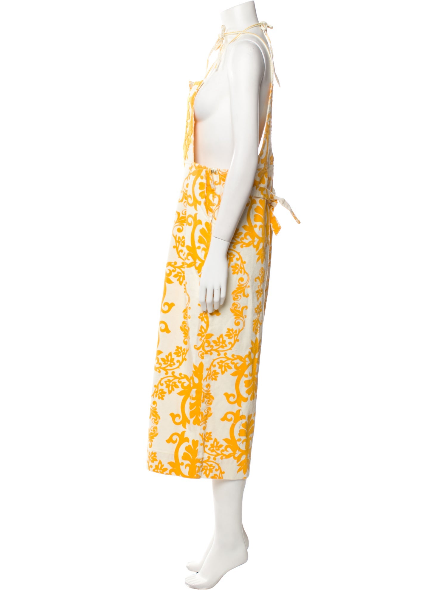 Intermix Printed Halterneck Jumpsuit